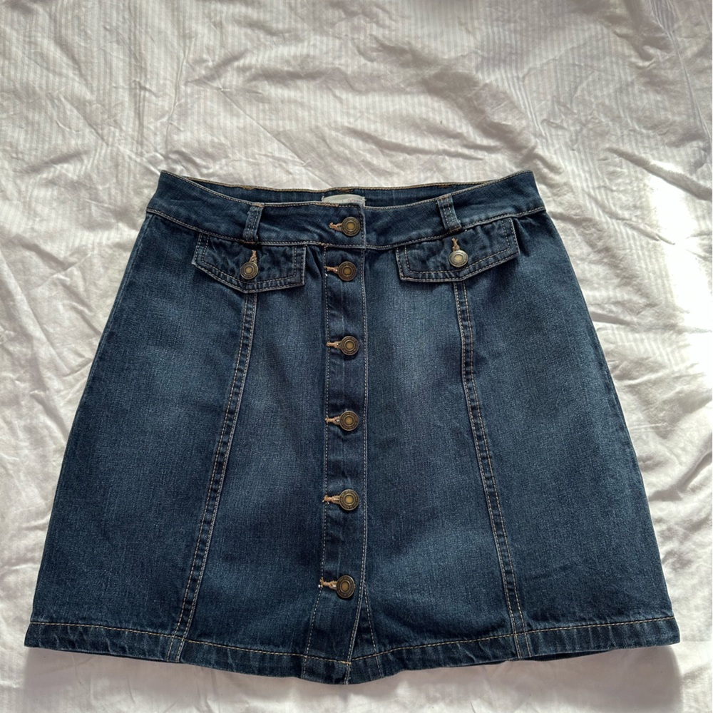 SO Blue Denim Skirt